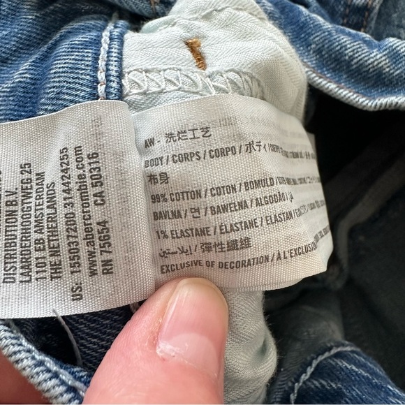Abercrombie & Fitch Ultra‎ High Rise Jeans Size 24/00 - Picture 5 of 8